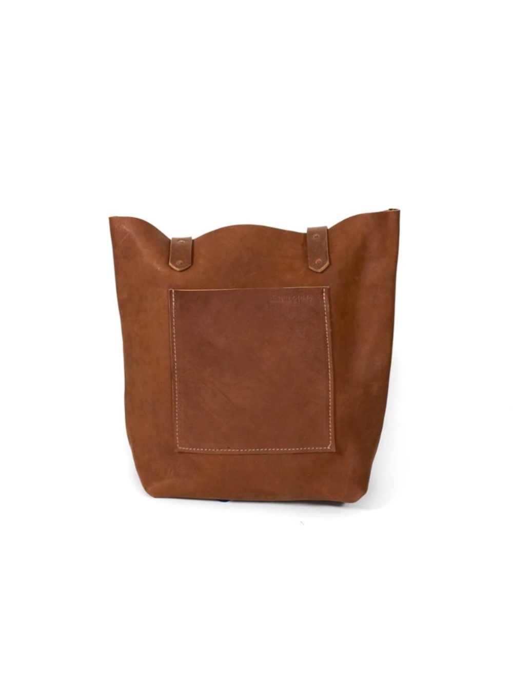Earth + Hide Leather Tote Bag